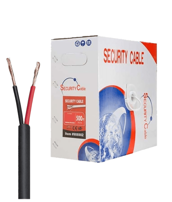 SKU-000006w00715 - Cables Direct Online - Stranded 18/2 Alarm CCA Cable for Low Voltage LED, Burglar System, Fire Detector, Security Station, Door Bell, 18AWG 2 Conductors Wire - Amazon Link - Cables Direct Online ASIN_B077MCG9PQ